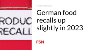 German food recalls up slightly in 2023