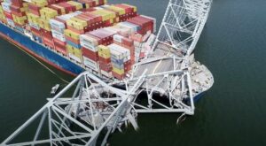 News24 | Baltimore bridge being cut up after ship collision